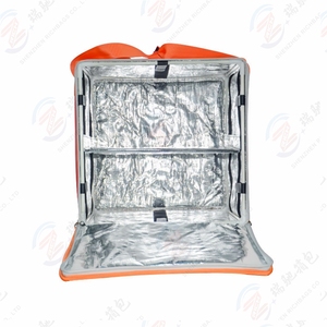 Venta al por mayor OEM plegable gran bolsa de entrega Pizza llevar mochila térmica <span class=keywords><strong>Jumbo</strong></span> bolsas de entrega de alimentos para paquetes - Product Image 6