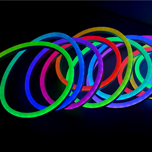 12V 50m IP65 <span class=keywords><strong>Led</strong></span> <span class=keywords><strong>Neon</strong></span> dấu hiệu Pixel ws2812b RGB địa chỉ silica gel dải băng ánh sáng cho khách sạn sử dụng - Product Image 5