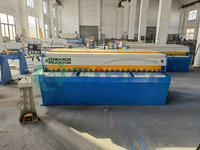 Guillotine semi-automatique de haute précision contrôlée par PLC, pompe à moteur électrique 12KW, largeur de coupe 3000mm, pour tôles métalliques