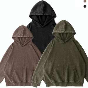 เสื้อฮู้ดพิมพ์ดิจิตอลสำหรับผู้ชายแนววินเทจผ้าคอตตอนถักเนื้อนุ่มซักได้เพื่อความอบอุ่นในฤดูหนาว - Product Image 4