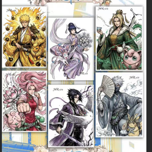 NinjaPokemond Artboard Sisi Paper Craft 3D Blocco Note Anime da Collezione Decorazione Scrivania Regalo per Bambini Shonen Jump Manga Cancelleria - Product Image 2
