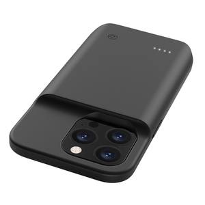 아이폰 14 프로 최대 6800mAh 확장 배터리 소프트 에지 전화 충전기 백 케이스 전원 은행 - Product Image 4