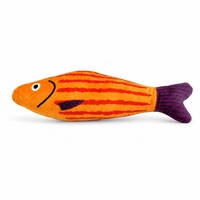 Jouet en peluche en forme de poisson, jouet à mâcher doux pour chats et petits chiens