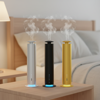Diffuseur d'arômes électrique autonome de 120 ml, diffuseur de parfum automatique sans eau avec lumière LED de contrôle