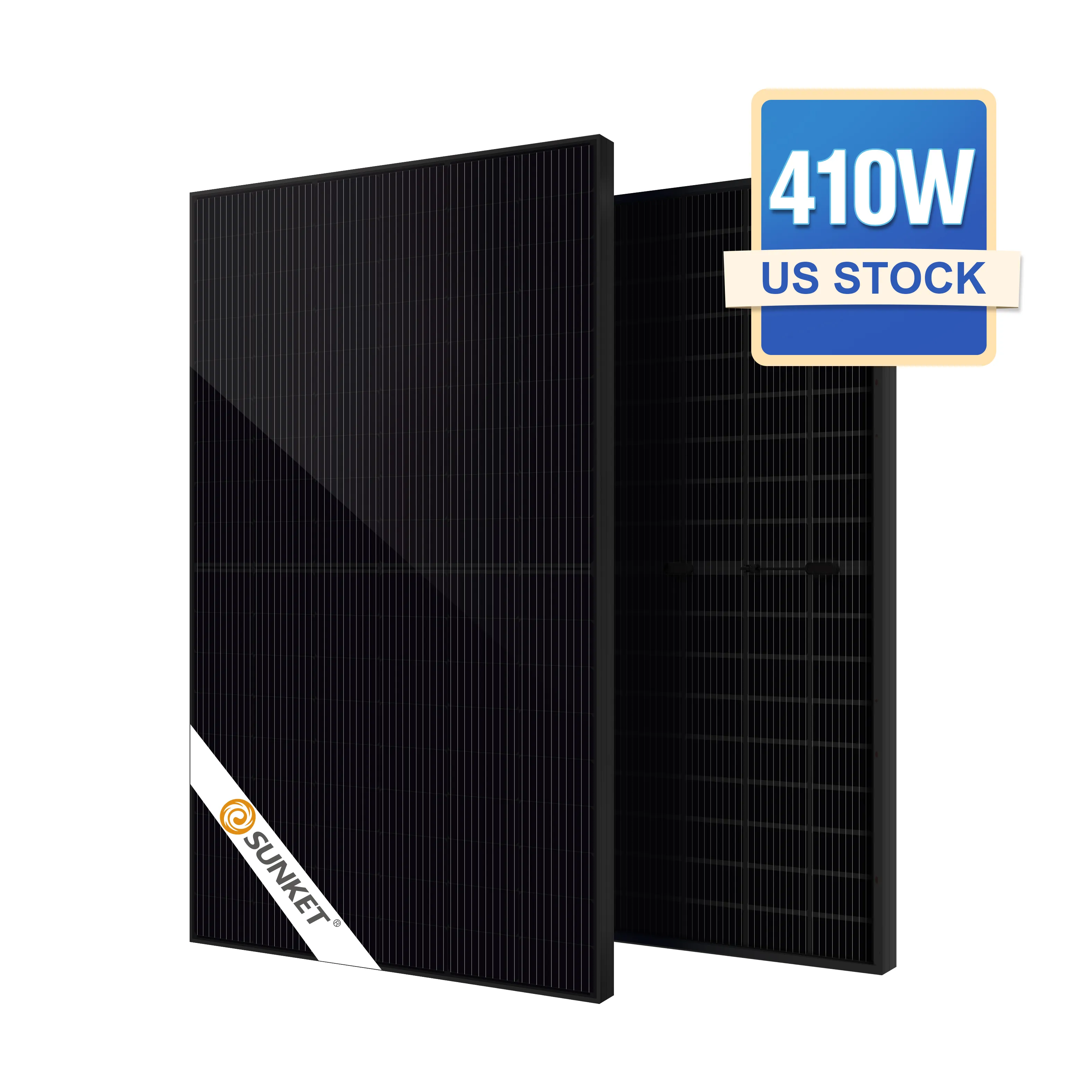 סולקת מונו פאנל סולארי pv מודול photovoltaic יעילות גבוהה מונו פאנל סולארי פאנל סולארי 390w 410w 415 מחלקה 182 מ "מ