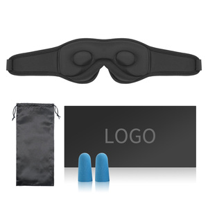 Masque de sommeil 3D complet bloquant la lumière, doux et respirant, cache-œil <span class=keywords><strong>pour</strong></span> femmes et hommes, bandeau de <span class=keywords><strong>nuit</strong></span> sans pression <span class=keywords><strong>pour</strong></span> les dormeurs latéraux - Product Image 2