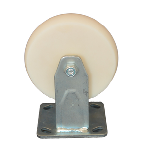 Atacado 4/5/6 Polegada Rodízios Roda PU Travamento Freio Sólido Vermelho Banhado Rodas de Aço Poliuretano Silenciosamente Giratório para OEM - Product Image 3