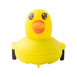 Vente en gros de voitures jouets en forme de petit canard jaune pour enfants de 5 à 7 ans, canard en plastique durable à tirer en arrière avec roues, canard jaune de 5 cm, cadeau - Product Image 5