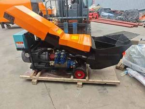 Bomba de hormigón con logotipo personalizado modelo 40 con motor diésel para proyectos de construcción de viviendas - Product Image 3