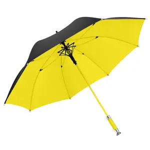 Parapluie de Golf droit en fibre de verre de 27 pouces, imprimé sur mesure avec votre LOGO, AI-MICH