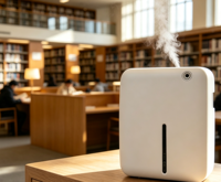 Diffuseur Anhydre à Double Fluide avec Ventilateur Intégré, Offrant une Diffusion Rapide de la Fragrance Couvrant Jusqu'à 500 Mètres Cubes.
