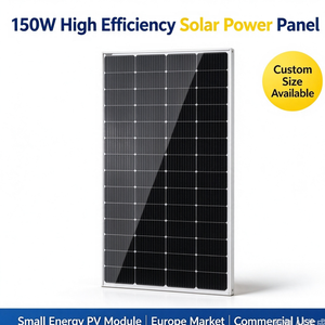 Panneau solaire monocristallin 220W tout noir, multi-cellules, haute efficacité, pleine puissance, module photovoltaïque, directement de l'usine** - Product Image 2