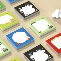 Bloc-notes de dessin animé - Autocollant réutilisable pour étudiants et tableau d'affichage, cadeau personnalisable