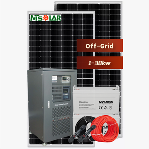 16kw Hibrit Komple Güneş Enerjisi Sistemi 20 kw Şebeke Dışı Ev Güneş Enerjisi Sistemi Tam Set 15000kw Güneş Enerjisi Sistemi - Product Image 1