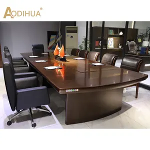 Customized executive office staff meeting rooms table large size conference table