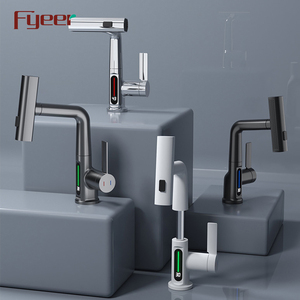 Цифровой смеситель для ванной с выдвижным распылителем - Product Image 6