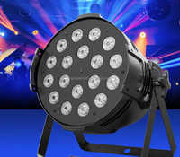 Lumière LED PAR de haute qualité 18X8W RGBW 4IN1 DMX 512 ZOOM LED lumière de lavage à tête mobile pour l'éclairage de scène de fête d'événement