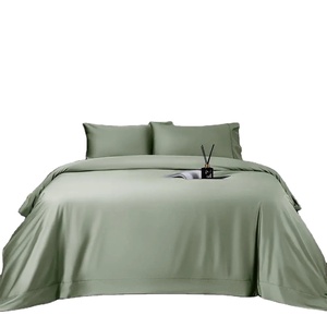 Làm Mát Thoáng Khí Tre Tấm Ga Giường Đặt Nữ Hoàng Kích Thước 1800 Chủ Đề Đếm Siêu Mịn Mềm Mại Với 16 Inch Sâu Túi - Product Image 1