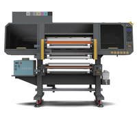 Machine d'impression d'autocollants UV DTF haute vitesse avec têtes d'impression de précision et laminage automatique pour cadeaux personnalisés