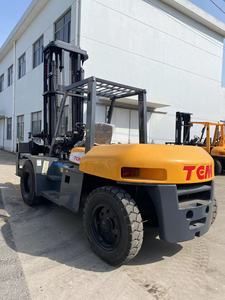 TCM 10 Ton Diesel Forklift 10t Forklift FD100 Heavy Duty diesel Forklift 6m Lifting Height for Container <b>Handling</b> - Product Image 2