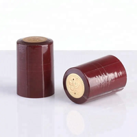 Fabricant Capsule thermorétractable en PVC personnalisée pour bouteilles de vin à goulot d'huile d'olive Bouchon de bouteille personnalisé rétractable