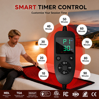 APTREDLIGHT 640LED Produsen Matras Terapi Cahaya Merah LED Seluruh Tubuh Selimut Terapi Cahaya Merah Matras Terapi Cahaya Merah Bantalan Cahaya Merah