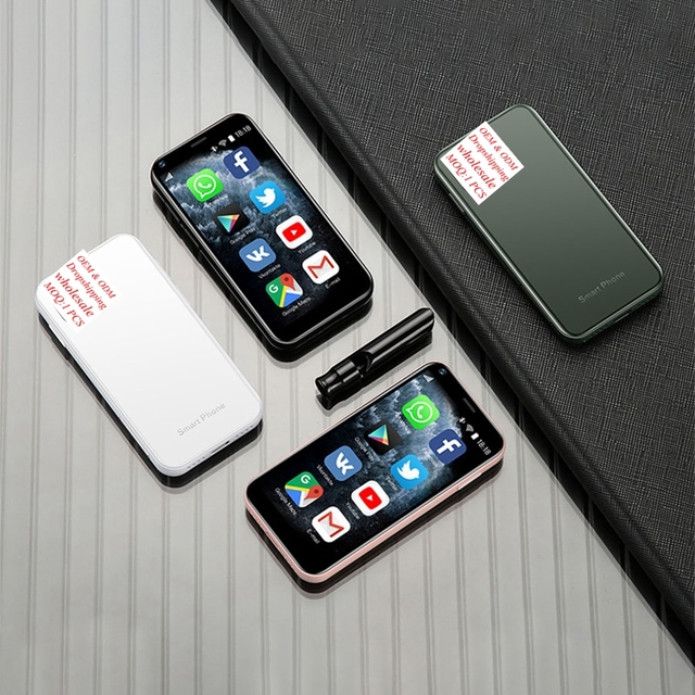 Hot Mini SOYES XS11 1GB Ram 8GB Rom 2.5 Inch Support Google Play 3G Dual SIM Soyes Mini Phone Portable Cellphone
