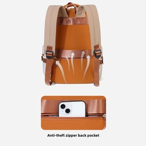 Sac de <span class=keywords><strong>voyage</strong></span> d'affaires imperméable personnalisé MKW3156 avec logo, sac à dos pour ordinateur portable 15,6 pouces pour hommes, grande capacité, antivol, sac à dos scolaire - Product Image 6