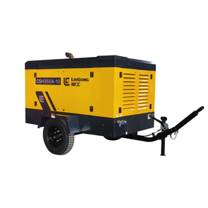 Compresor de Aire Diésel de 10 Bares y 350 CFM para Trituración, Perforación de Pozos Profundos, Cimentaciones de Pilotes o Martillos de Ingeniería para Minería - Product Image 6