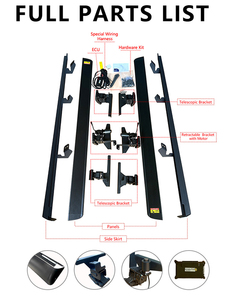 Marchepieds électriques en alliage d'aluminium WEIJIA, fabricant direct, pour BYD Shark 2024+ - Product Image 2