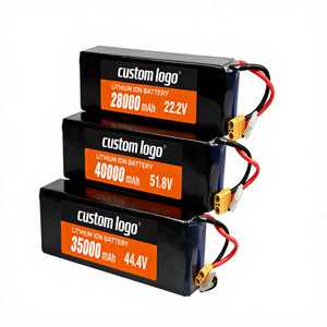 28000/35000/40000mAh 6S/12S/14S 22.2V 44.4V/51.8V 반고체 배터리 리포 배터리 팩 FPV 드론용 - Product Image 1