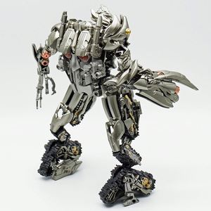 Jialehuang Juguete Transformable 8807, Versión <span class=keywords><strong>de</strong></span> Plástico con Pintura Fina, Luces Antiguas para la Película SS13, Modelo <span class=keywords><strong>de</strong></span> Robot Grande Original - Product Image 2