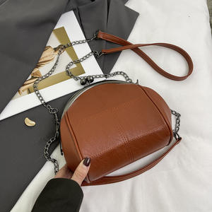 Bolso Bandolera Retro de Cadena para Mujer, con Cierre de Cremallera, Estilo Mini, Diseño de Piedras, Impermeable, de PU - Product Image 6