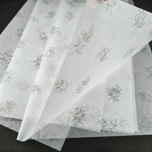 Papel de Seda Rosa Personalizado con Logotipo Impreso para Envolver Ropa y Zapatos - Product Image 3