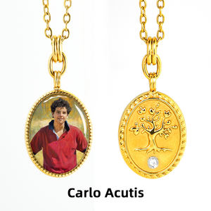 Collana con Ciondolo Charm Cattolico di San Carlo Acutis GIVELUCK - Product Image 5