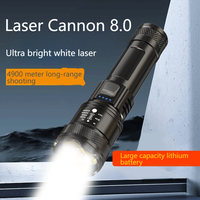 Lampe torche LED rechargeable S35, 2000 lumens, zoomable, torche tactique haute puissance, longue portée, pour le camping, la chasse
