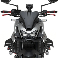 Pour CB 750 Hornet 2026 2025 – Kit de protection aérodynamique en plastique pour ailerons avant de moto