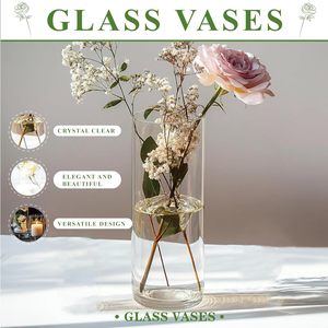 Nordic Creative Art Deco Glass <b>Vase</b> Clear Transparent Custom Shape Small <b>Mini</b> Table Luxury Wedding Decor Centerpiece Plants - Product Image 3