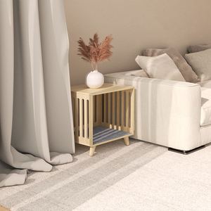 Jaula de madera para perros, perrera para perros, casa para mascotas, jaula interior portátil de madera maciza para perros - Product Image 4