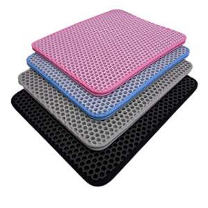 Su geçirmez EVA kumaş sıçrama geçirmez ev temiz kedi çöp alıcı Mat dağınık zeminler kedi kumu matı önler - Product Image 3