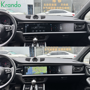 Krando 24,6 "navegación de coche dual interactiva para Porsche Macan 2018 - 2024 Autoradio <span class=keywords><strong>Android</strong></span> Radio de coche GPS inalámbrico Carplay - Product Image 5