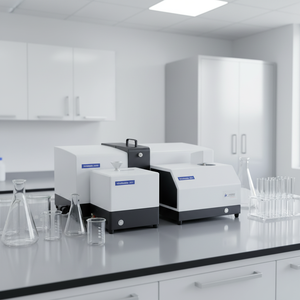Analyseur de taille de particules par diffraction laser automatique sec et humide Winner 2309A, équipement de laboratoire de chimie, test intelligent en un clic - Product Image 1