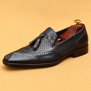 Nuevos Mocasines de Lujo con Flecos, Ligeros, Casuales, para Todas las Temporadas, Zapatos de Cuero para Hombre, Transpirables, de Cuero Genuino - Product Image 5