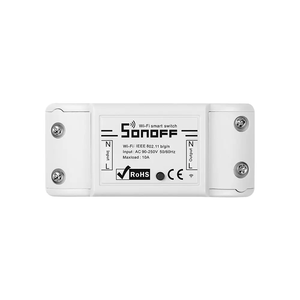 Kit de modification pour interrupteur intelligent WiFi Sonoff Basic R2 avec commande vocale Alexa et accessoire de télécommande sans fil - Product Image 1