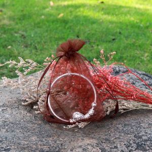 ถุงออร์แกนซ่าสีสันสดใสขนาดเล็กแบบมีเชือกผูก สำหรับใส่ของขวัญหรือเครื่องประดับ สำหรับงานแต่งงาน ขายส่งขนาด 9x12 นิ้ว รีไซเคิลได้ - Product Image 5