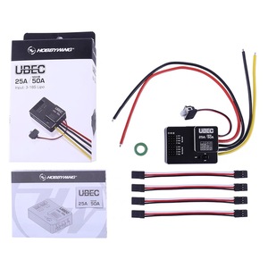Nouveau Hobbywing 25A UBEC Module de puce de régulateur de haute tension étanche 3-18S réglable intégré BEC RC FPV Drone pièces - Product Image 1
