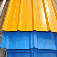 Hojas de acero para techos corrugados de calibre 22 de alta resistencia, placa de Metal de hierro y Zinc recubierta de Color de 2mm de espesor para hojas de silos de Canadá