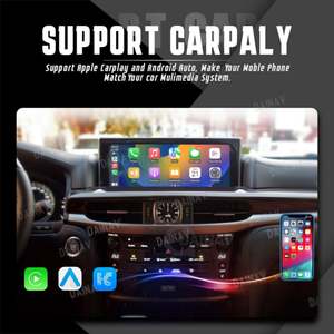 Boîtier de décodage Android 13 pour Lexus 2013-2019 LX 570, système multimédia GPS Qualcomm Android, interface d'écran arrière, Navi - Product Image 3