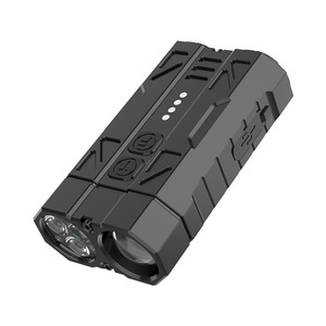 Lampe torche portable haute puissance 5W LED EDC-2 à double interrupteur, compacte, rechargeable par Type C, pour utilisation en extérieur - Product Image 5