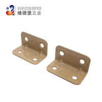 Weide bao Günstige Eisen halterung Ecke schwarz Bett rahmen Möbel Link Support